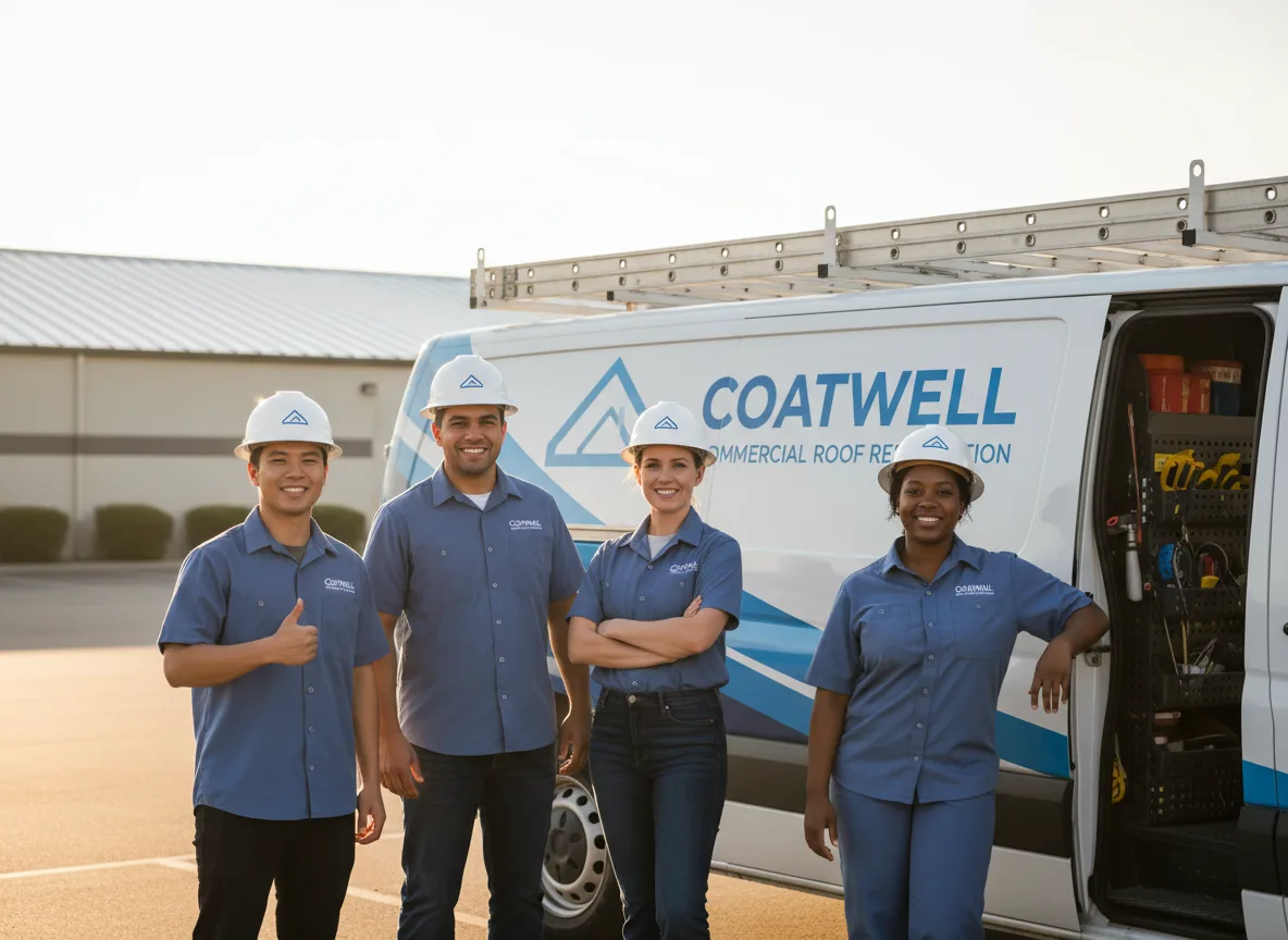 Commercial roof coating company in Fenton, IL